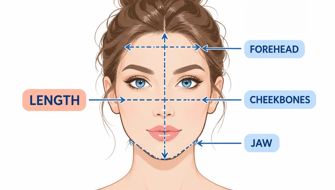 How to measure your face shape to find a hairstyle that suits you